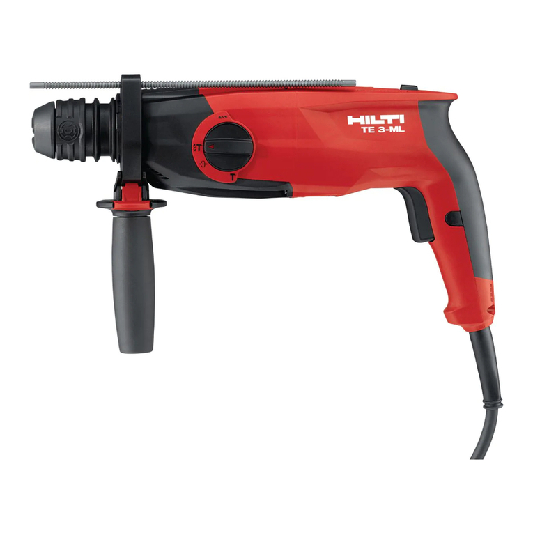 Hilti TE 3-ML User manual