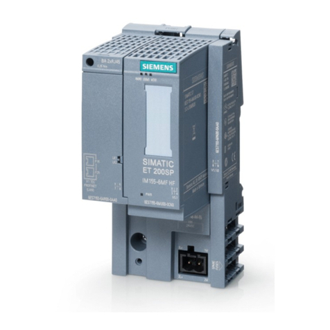 Siemens SIMATIC ET 200SP User guide