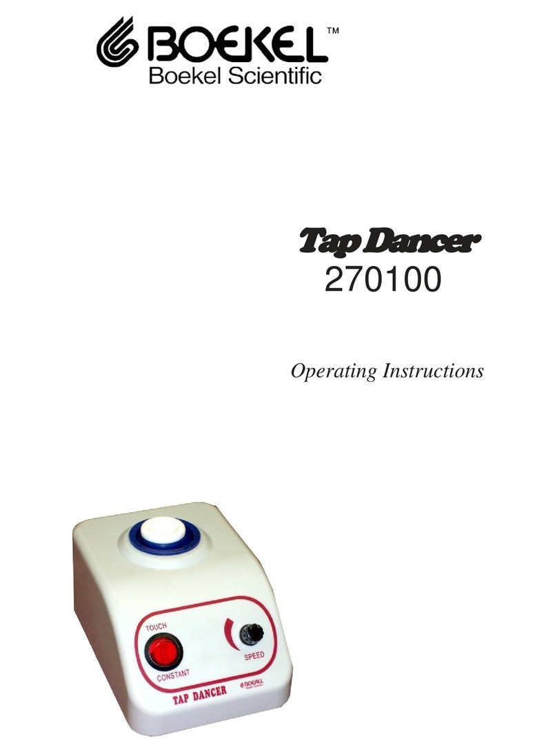 Boekel Tap Dancer User manual
