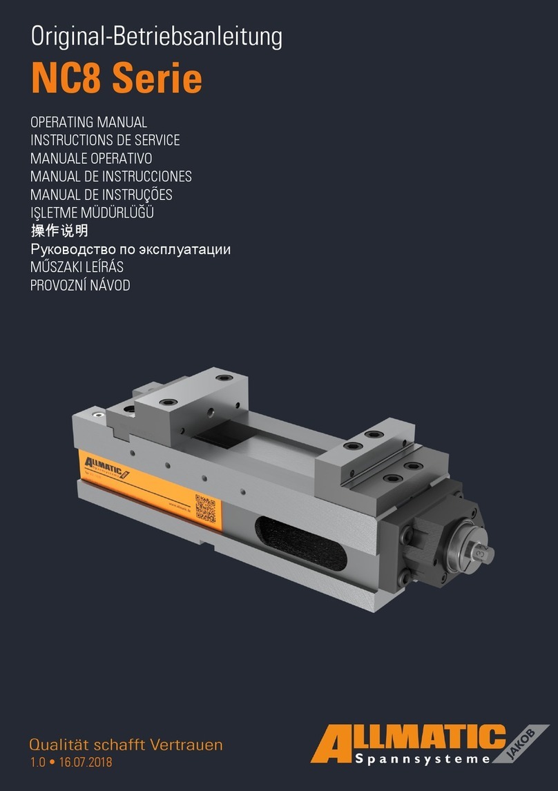 Allmatic NC8 Series operating manual
