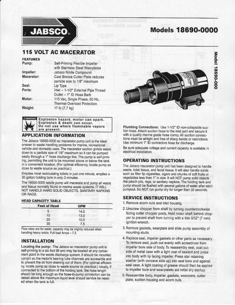 JABSCO 18690-0000 User manual JABSCO 18690-0000 User manual