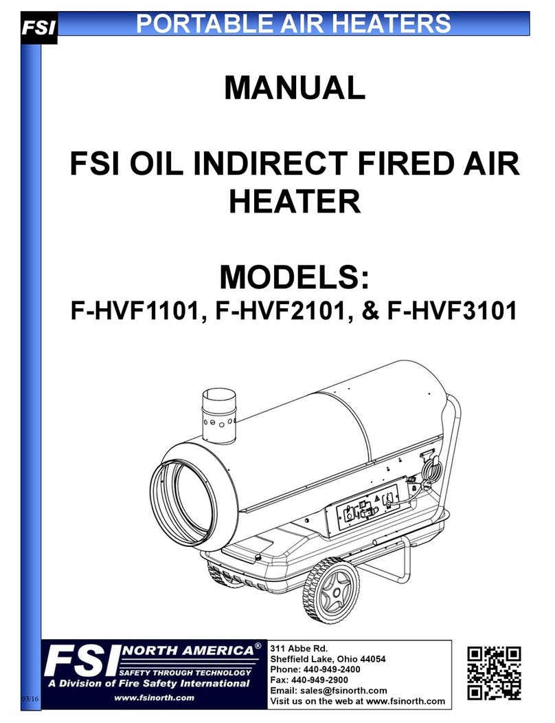 FSI F-HVF1101 manual