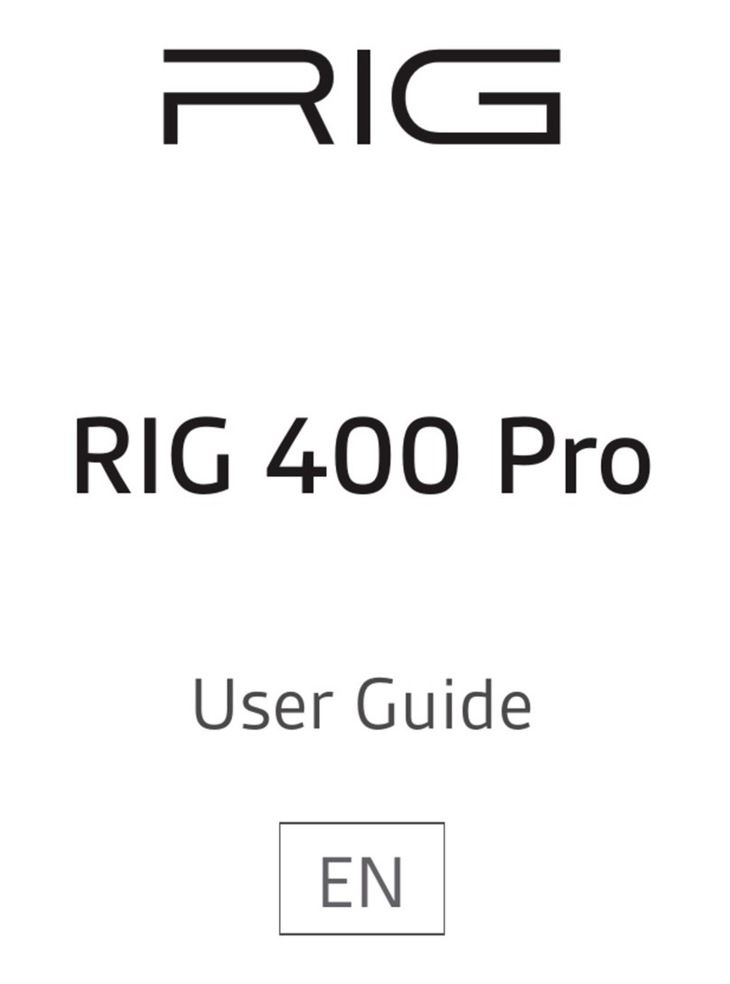 Nacon RIG 400 Pro user guide