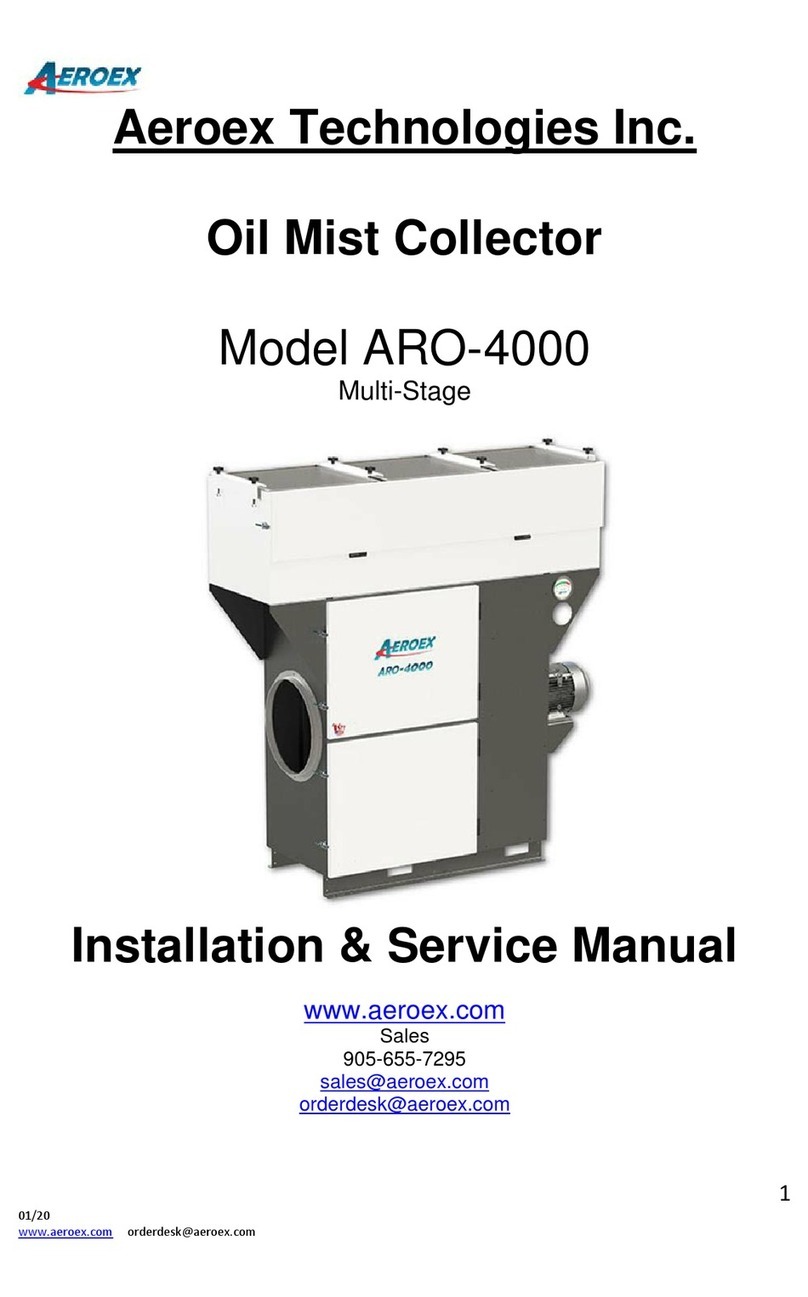 Aeroex Technologies ARO-4000 Installation & service manual Aeroex Technologies ARO-4000 Installation & service manual