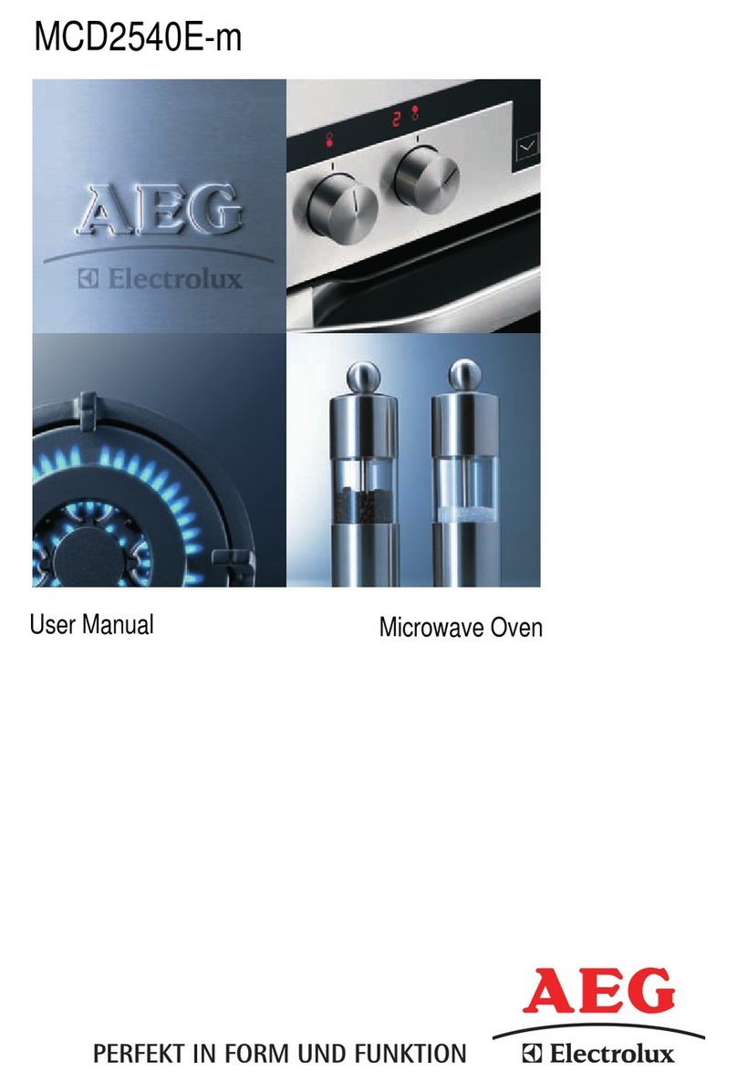 Electrolux AEG MCD2540E-m User manual