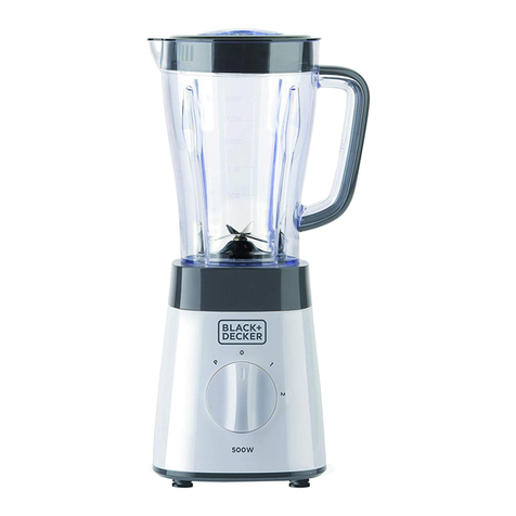 BLACK DECKER BXJB500E User manual