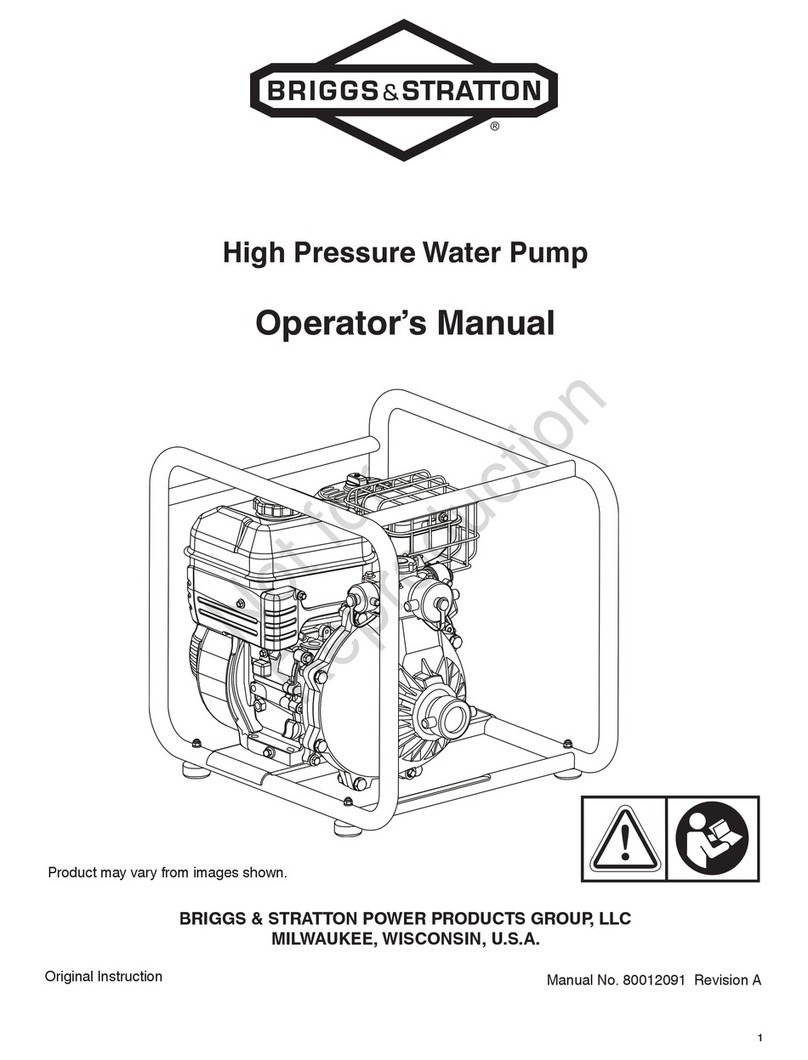 Briggs & Stratton 073046 User manual Briggs & Stratton 073046 User manual