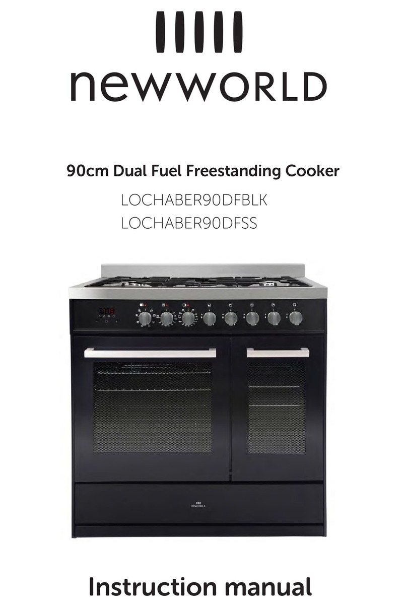 New World LOCHABER90DFBLK instruction manual