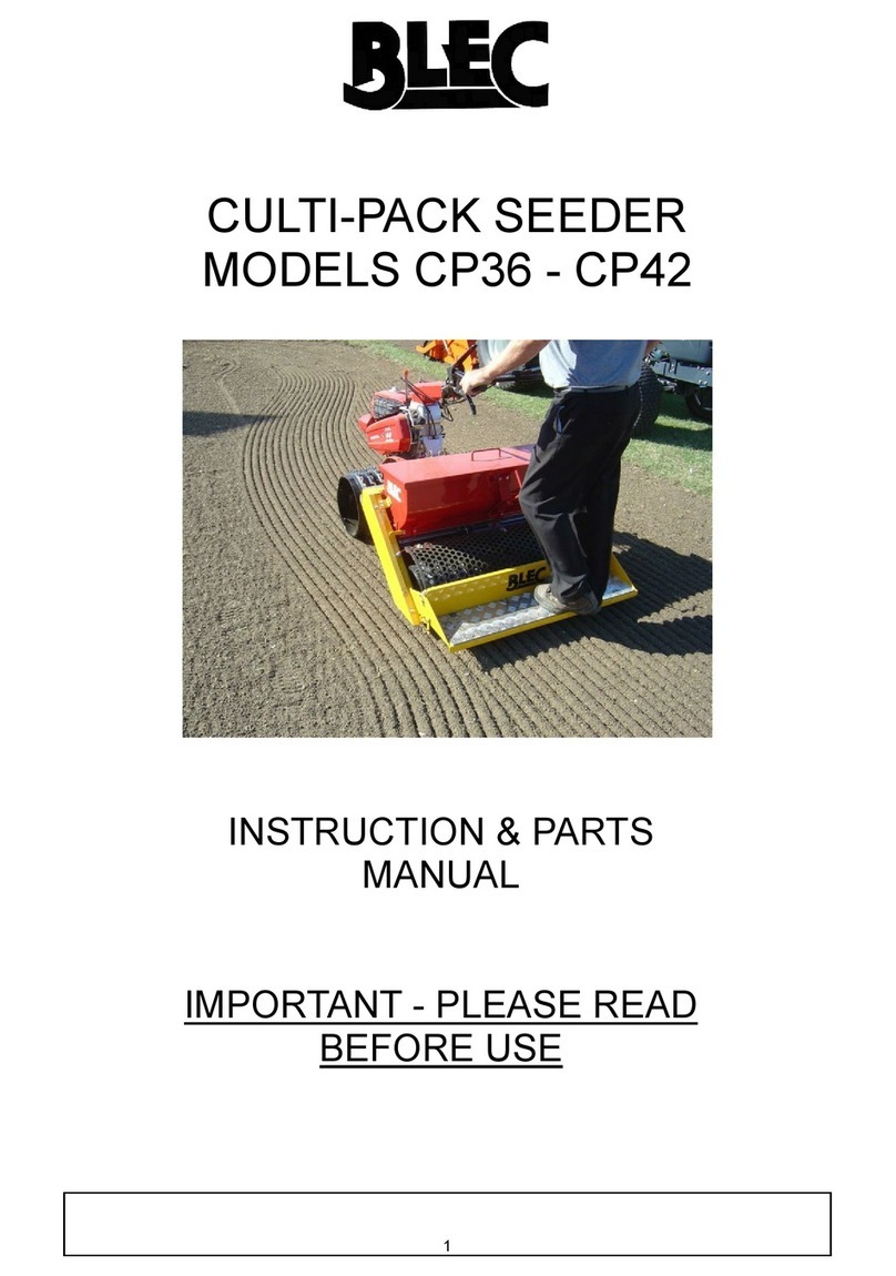 BLEC CP Series Instruction & parts manual