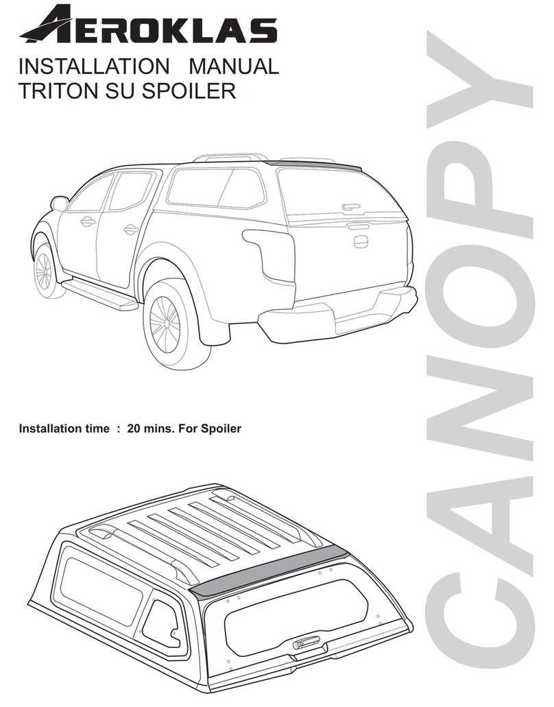 AEROKLAS TRITON SU installation manual