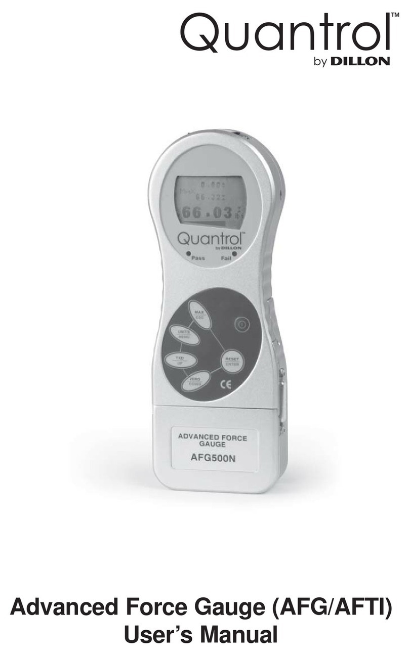 Dillon Quantrol AFG Series user manual