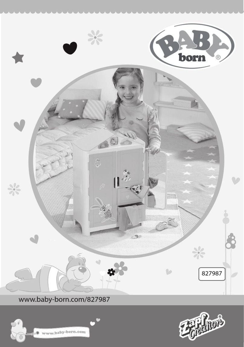 Zapf Creation Baby Born 827987 manual