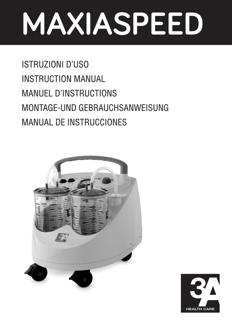 3A HEALTH CARE MAXIASPEED instruction manual