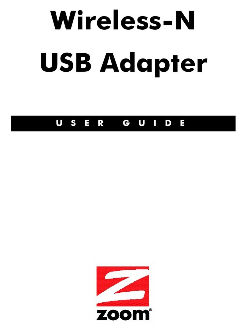 Zoom 1077 Series User manual