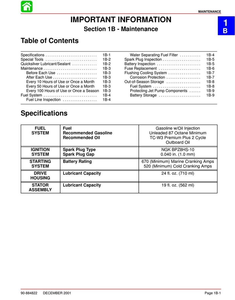 Mercury 240 Jet Drive manual Mercury 240 Jet Drive manual
