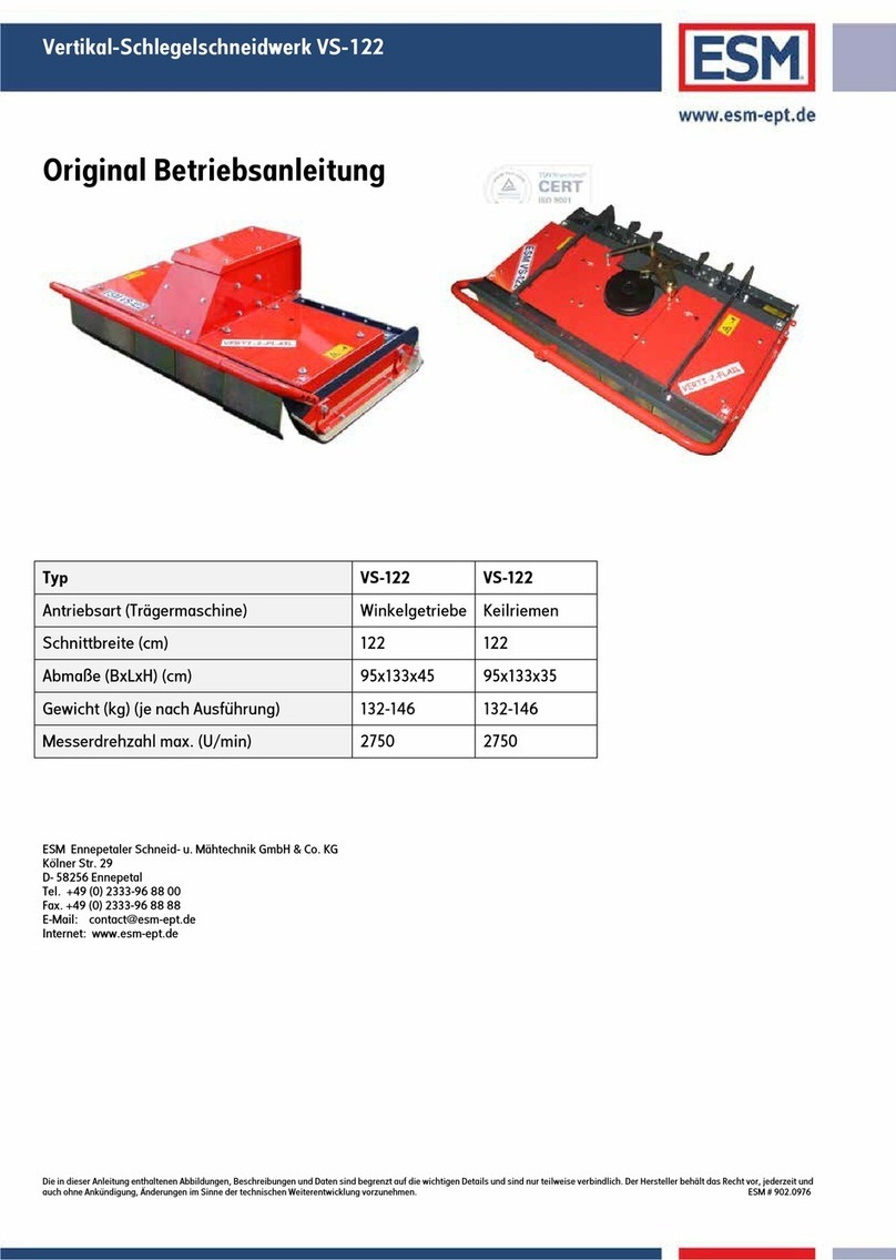 ESM VS-122 User manual