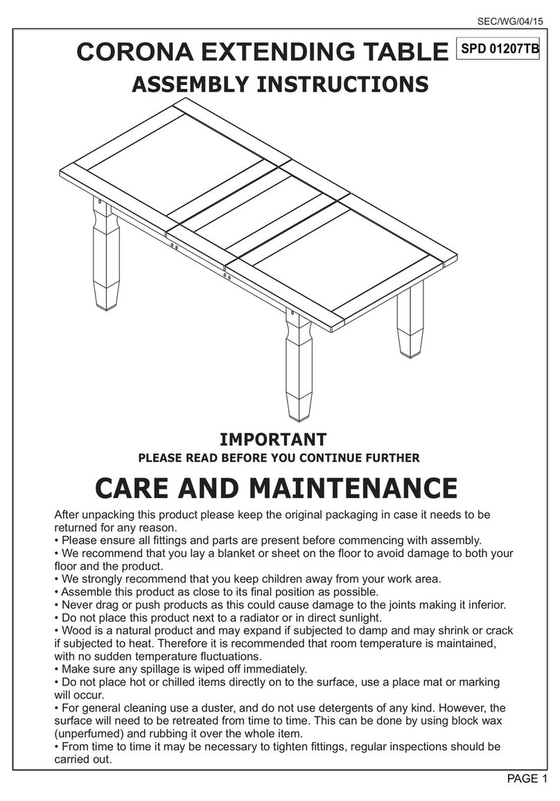 Seconique Corona User manual