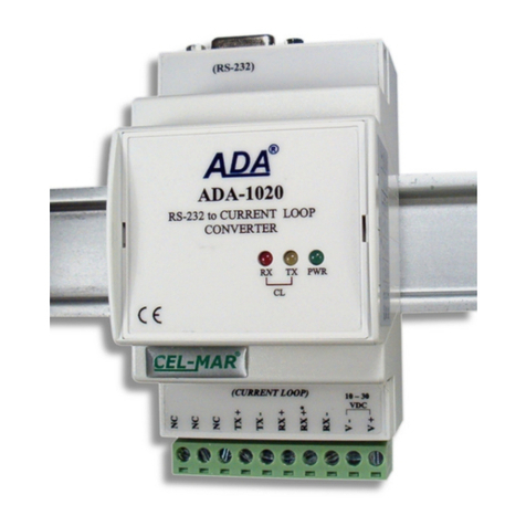 CEL-MAR ADA-1020 User manual