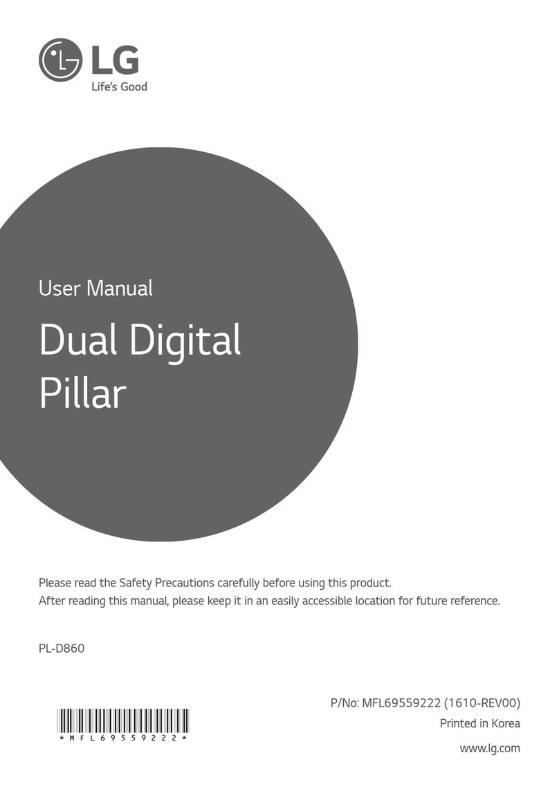 LG PL-D860 User manual