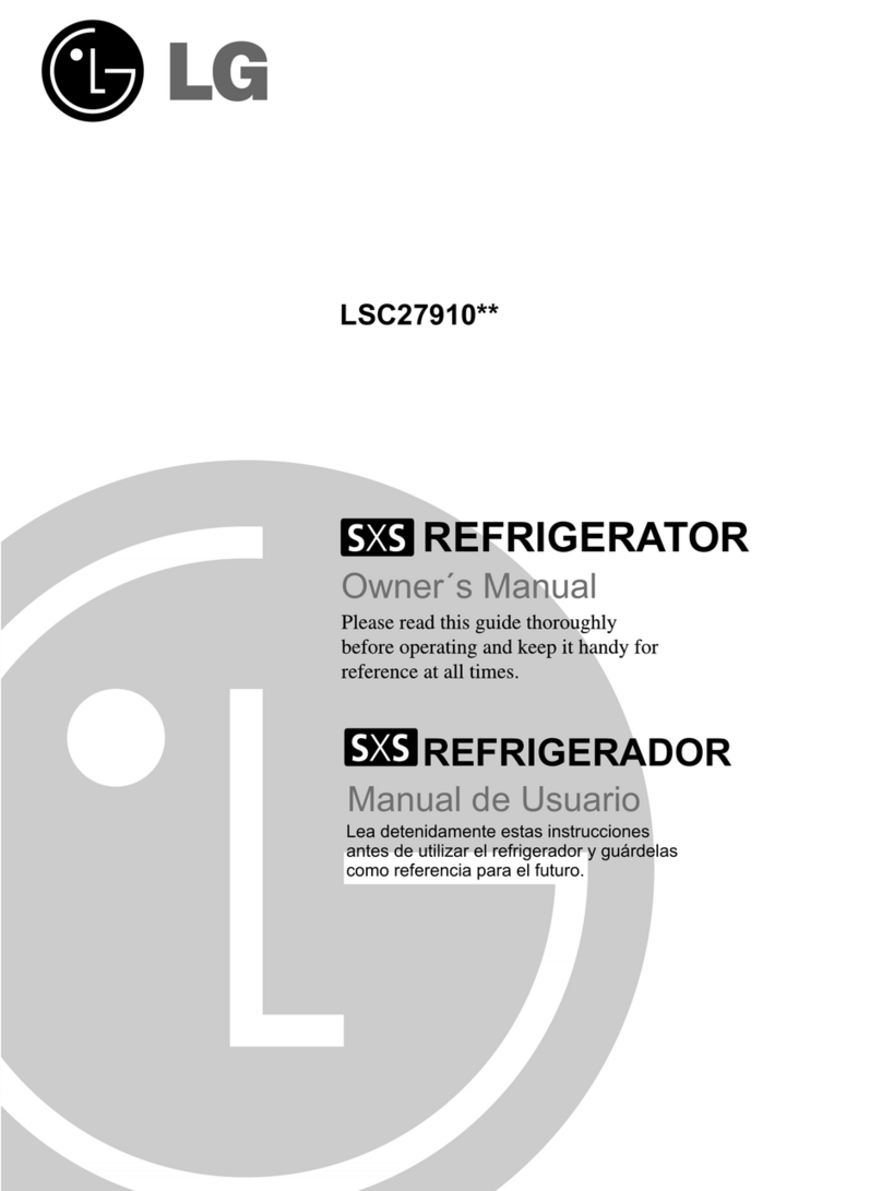 LG LSC27910 Series User manual