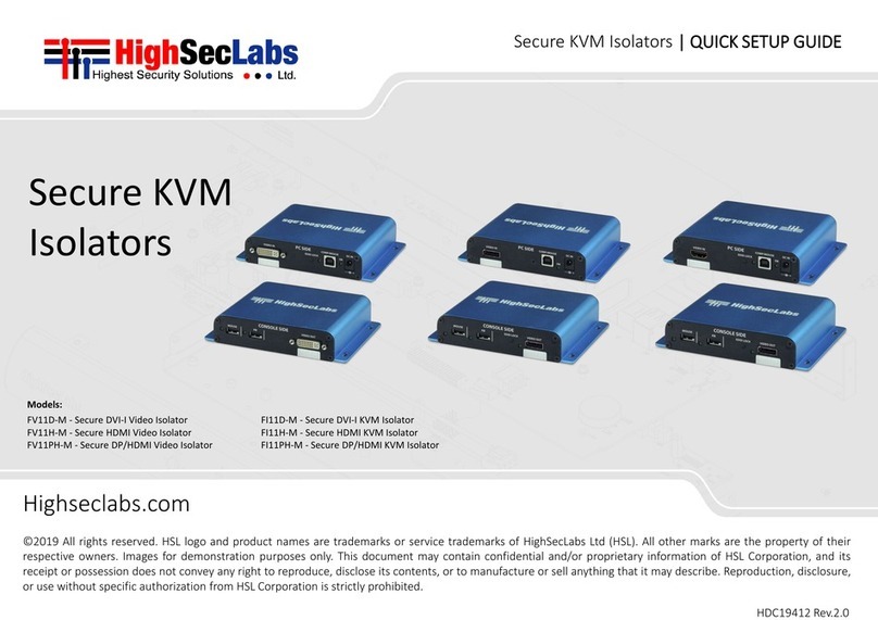 HSL FV11D-M Quick setup guide