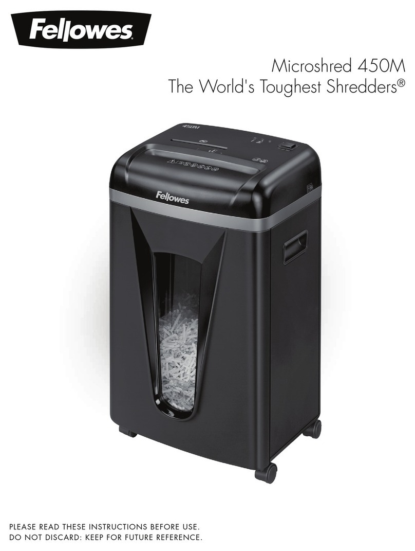 Fellowes Microshred 450M manual