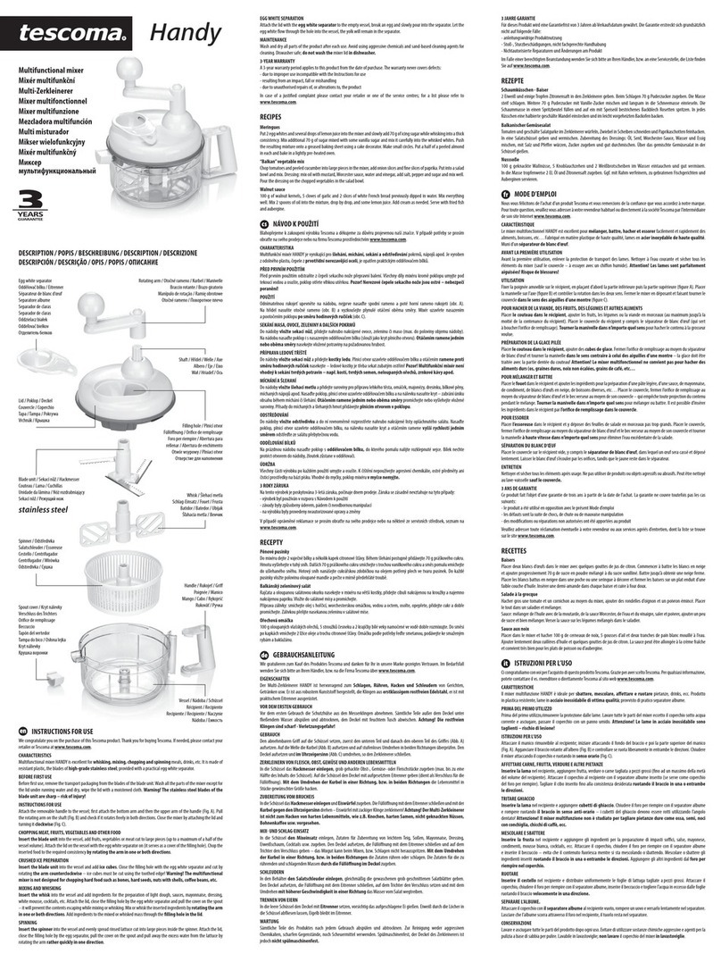 Tescoma Handy 643690 User manual