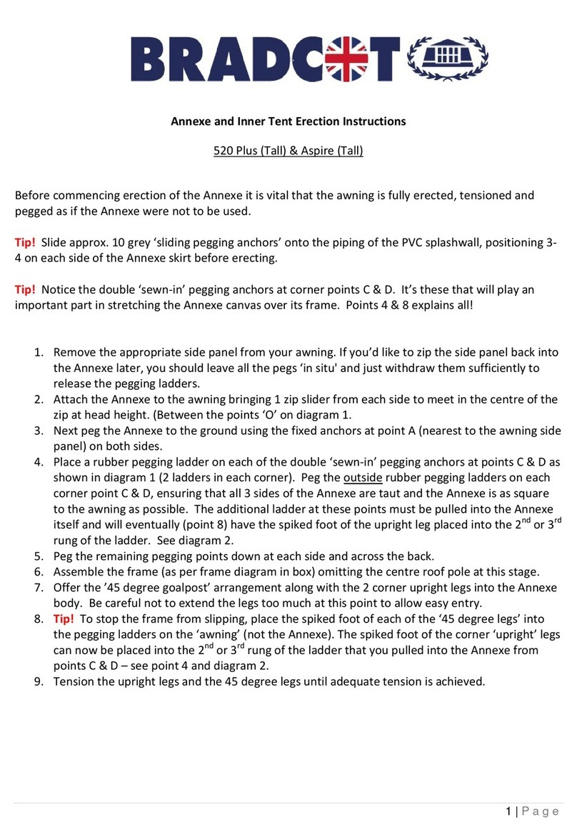 Bradcot Annexe Erection Instructions