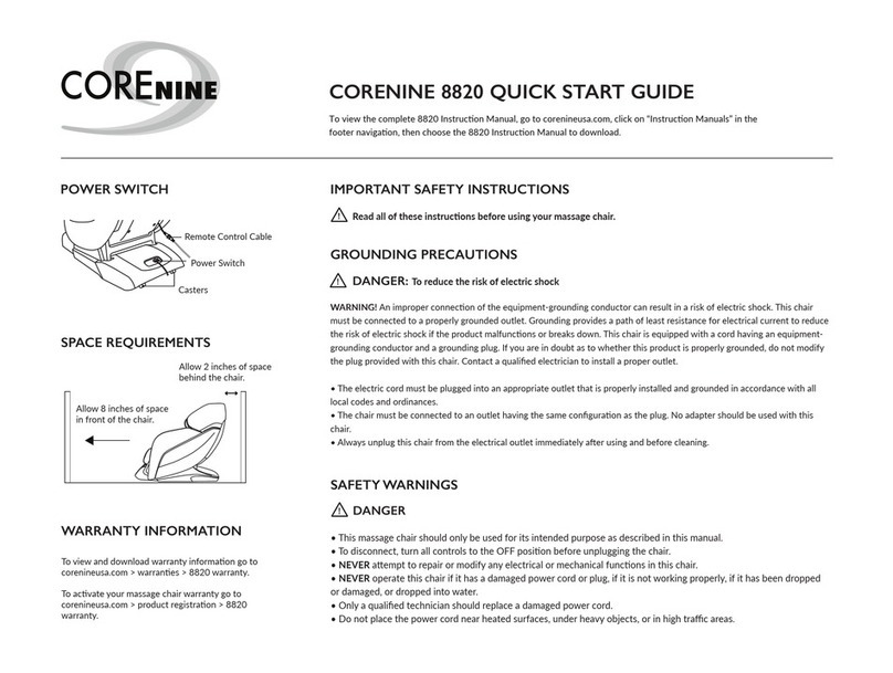 Core Nine 8820 User manual Core Nine 8820 User manual