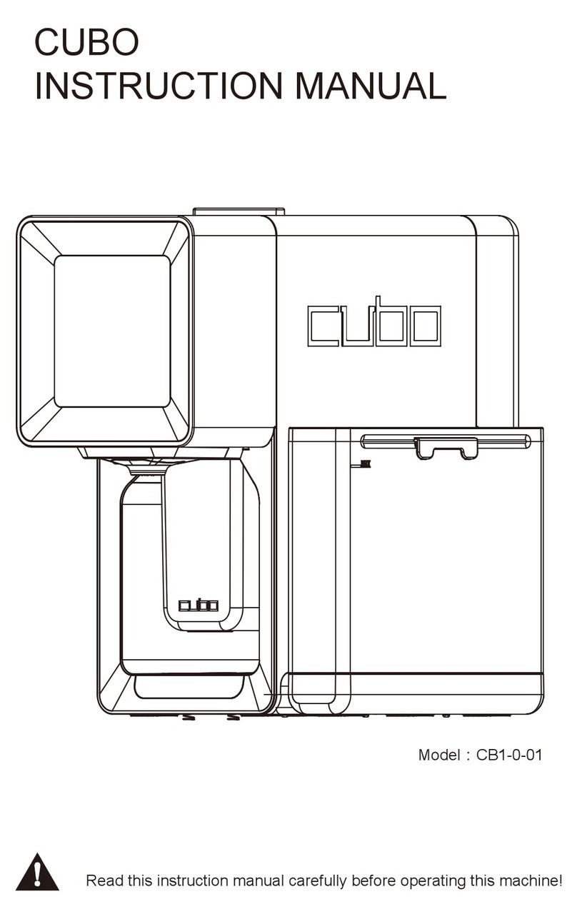 CUBO CB1-0-01 instruction manual