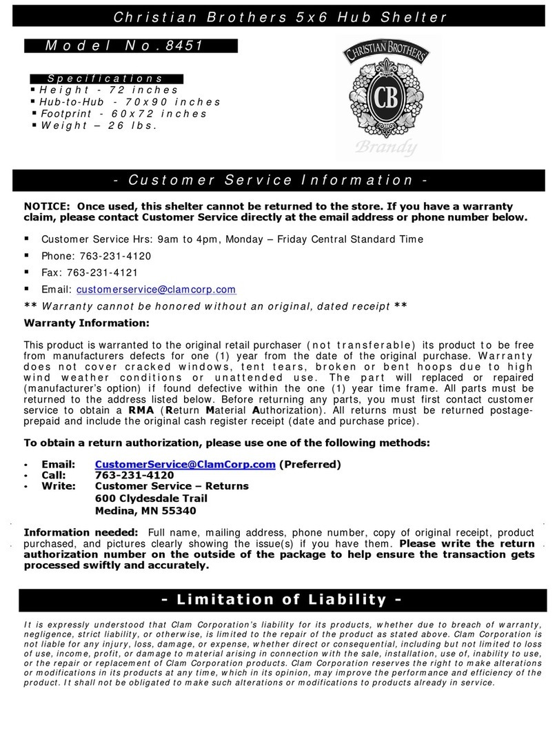 Christian Brothers 8451 User manual