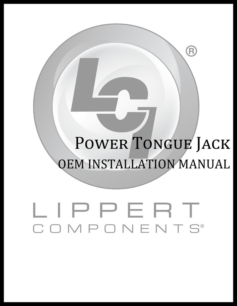LCI Power Tongue Jack installation manual