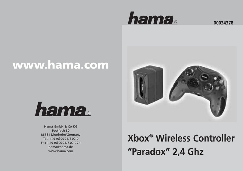 Hama Paradox User manual Hama Paradox User manual
