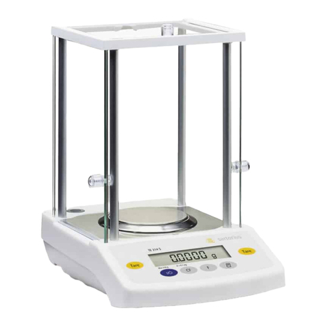 Sartorius Talent Series User manual