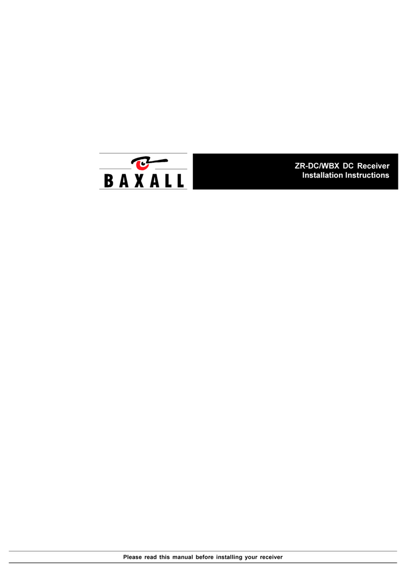 Baxall ZR-DC/WBX installation instructions