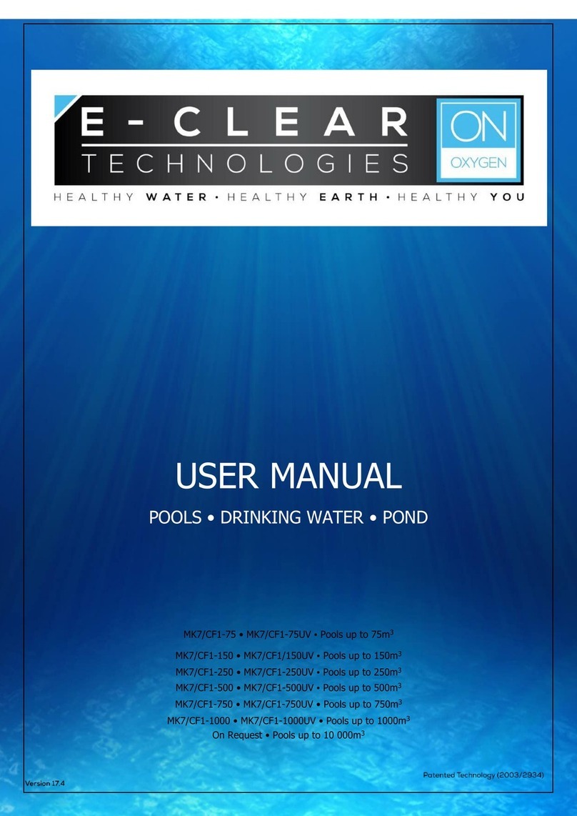 E-Clear MK7/CF1-75 user manual
