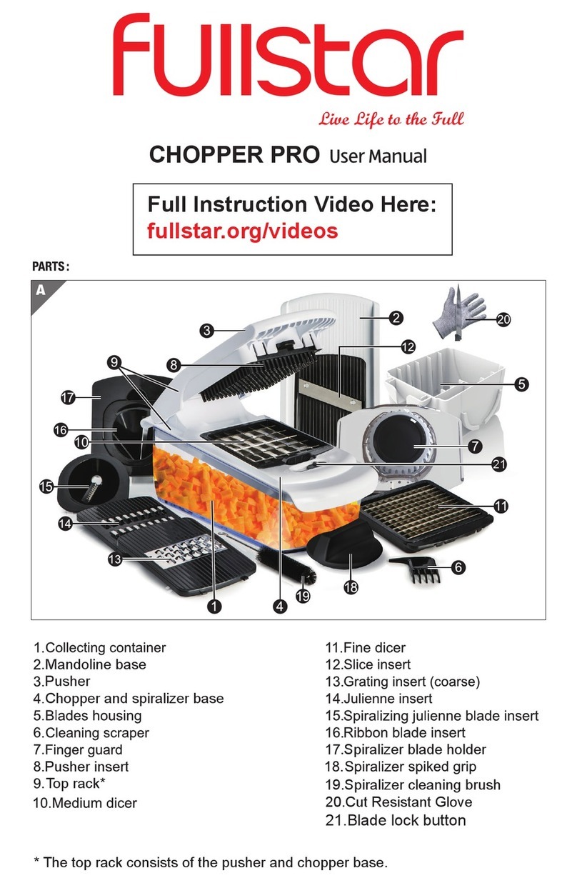 Fullstar CHOPPER PRO User manual