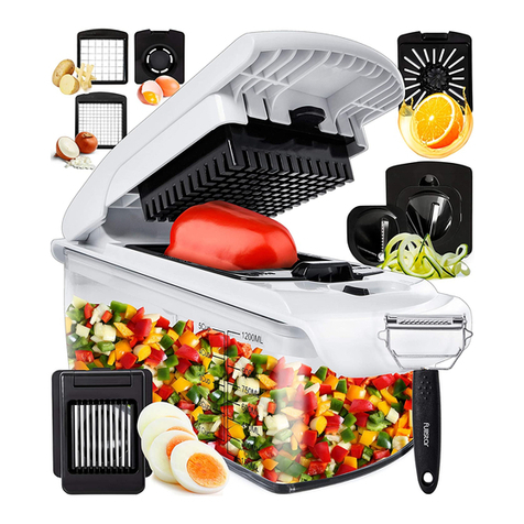 Fullstar 9 IN 1 ULTIMATE VEGETABLE CHOPPER User manual
