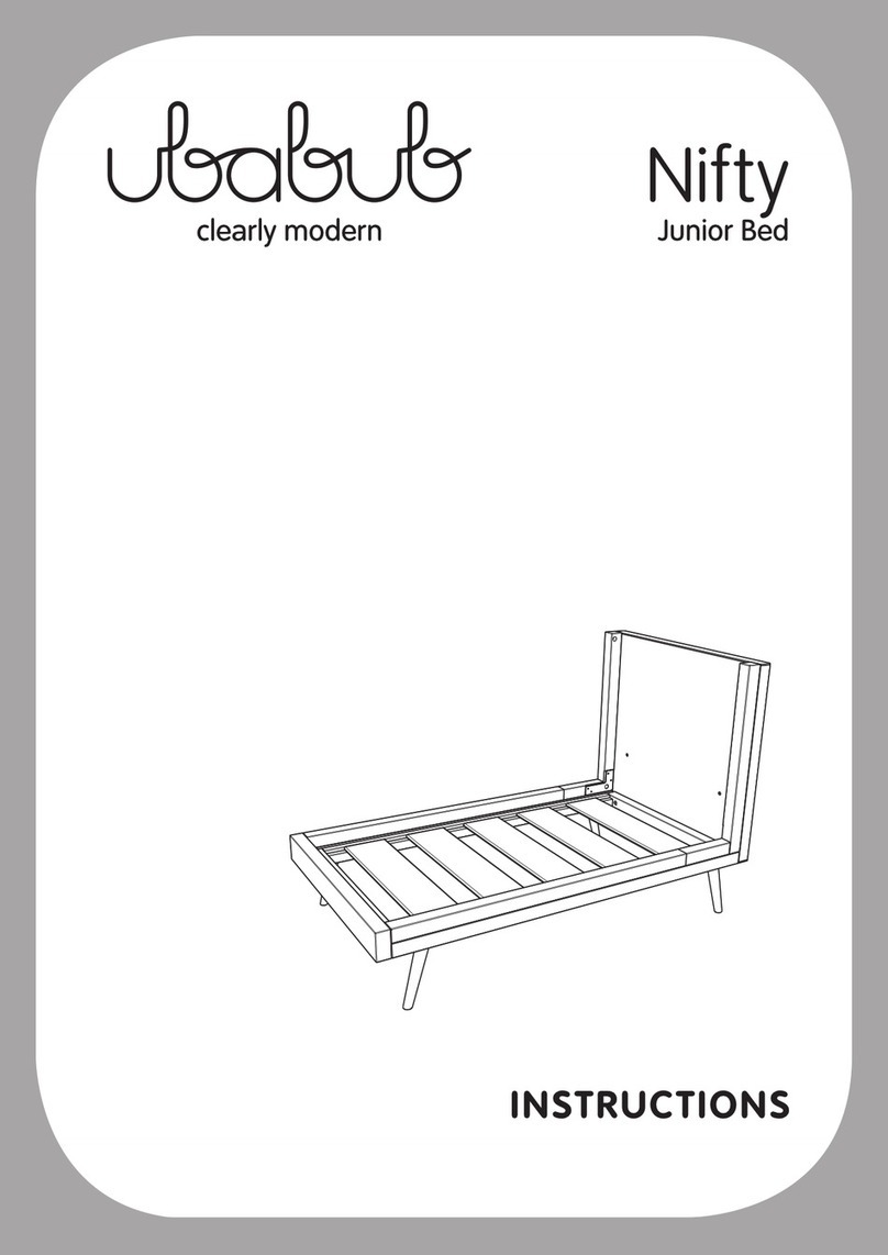 ubabub Nifty Junior Bed instructions
