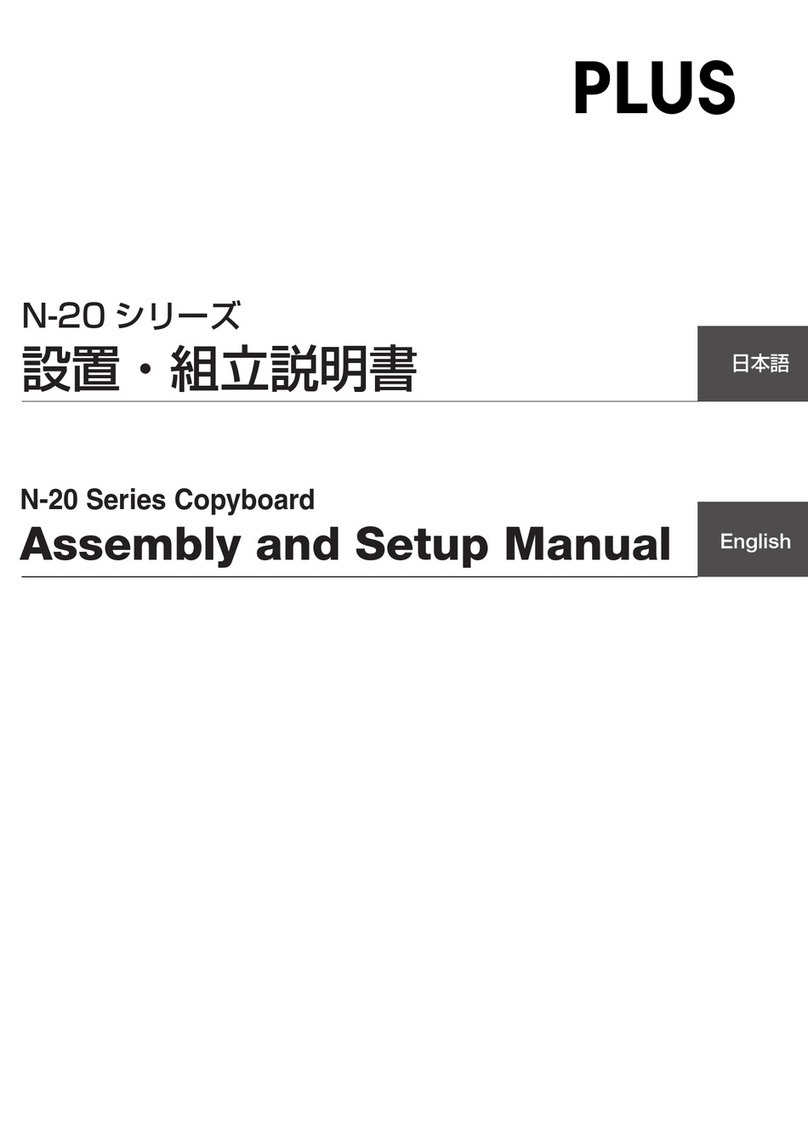 Plus N-20 Series Assembly and setup manual