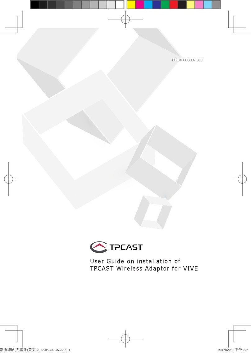 TPCAST TX-1 Instruction Manual