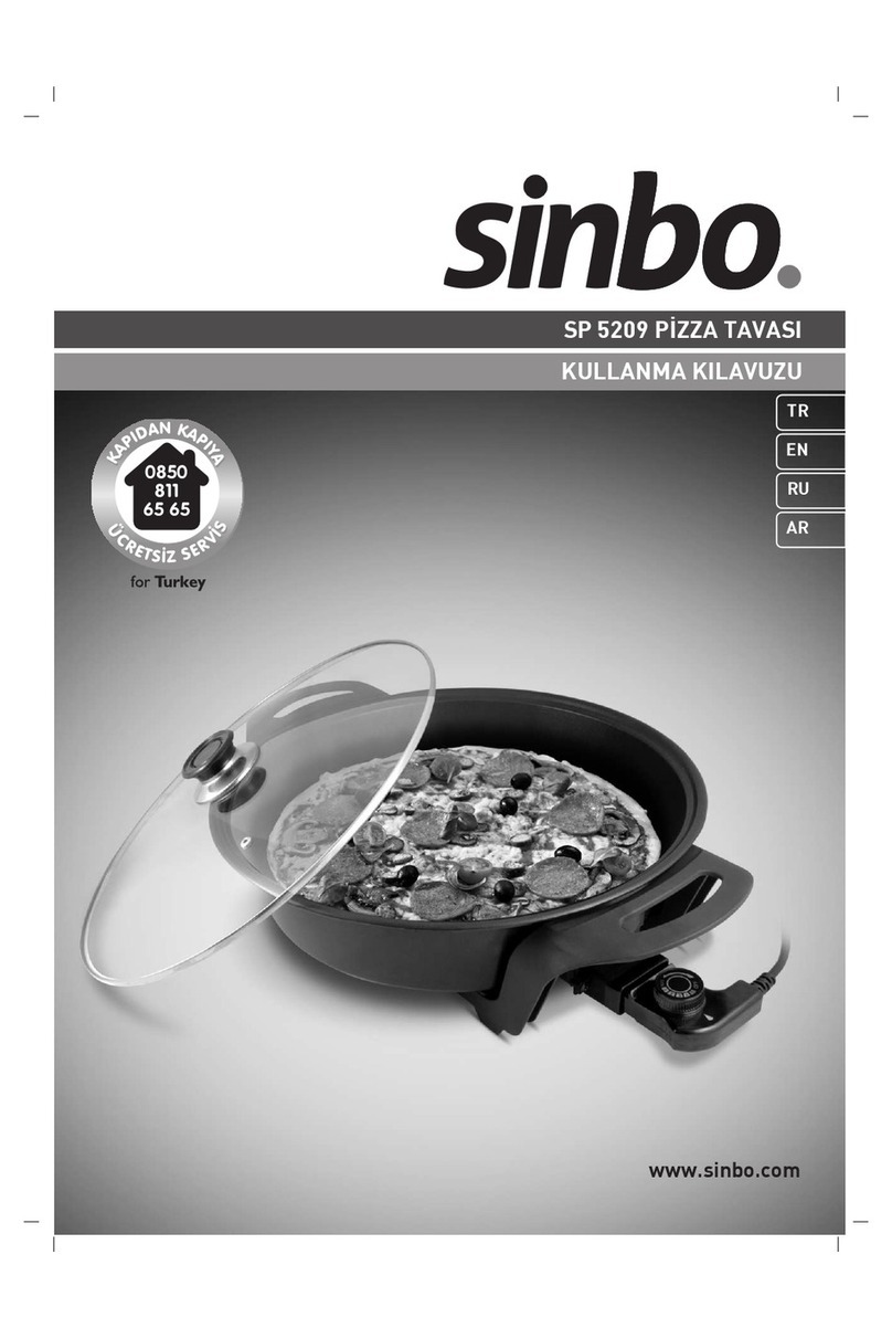 Sinbo SP 5209 user manual