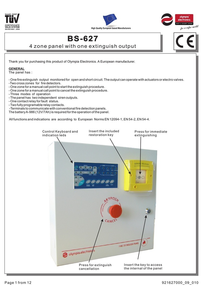 olympia electronics BS-627 User manual