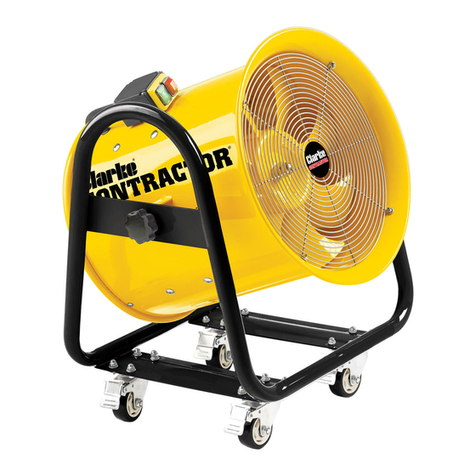 Clarke CONTRACTOR CON400 Operation & maintenance instructions