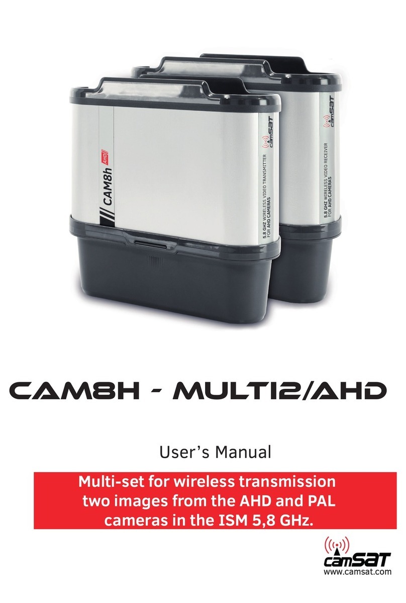 Camsat CAM8h-Multi2/AHD user manual