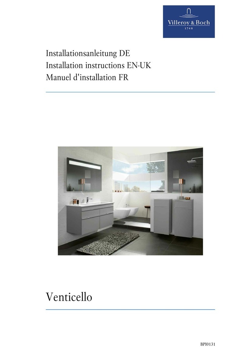 Villeroy & Boch Venticello A9350 Series User manual Villeroy & Boch Venticello A9350 Series User manual