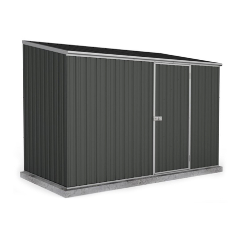 ABSCO SHEDS 30151SK User manual