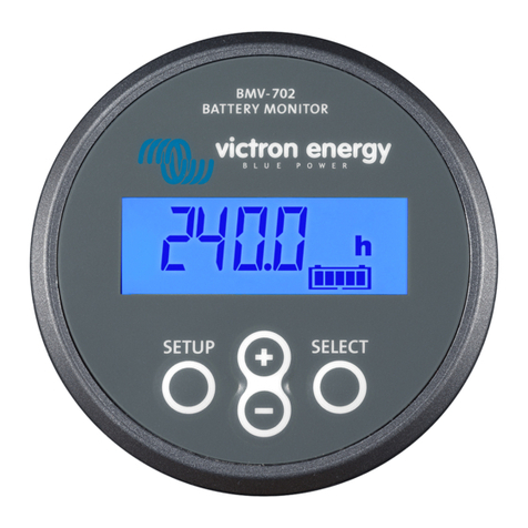 Victron energy BMV-702 Quick installation guide