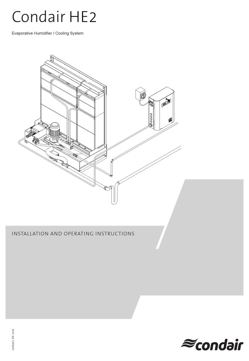 Condair HE2 User manual
