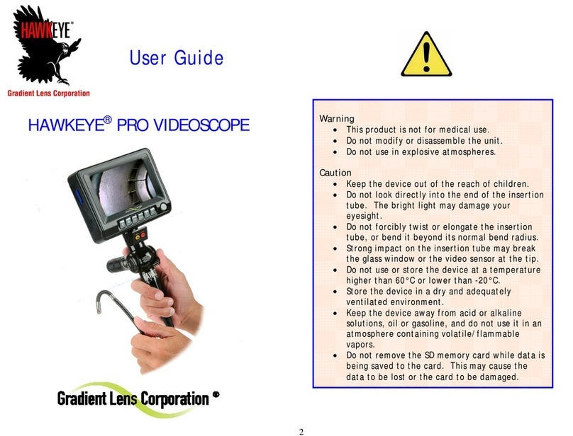 Gradient Lens Hawkeye Pro User manual